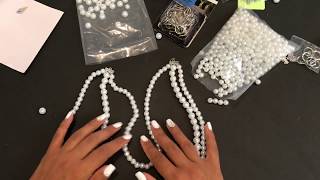 How To Make Pearl Curtain Tiebacks [upl. by Gault12]