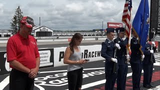 2021 Pocono Raceway Airshow  Opening Ceremonies [upl. by Noneek]