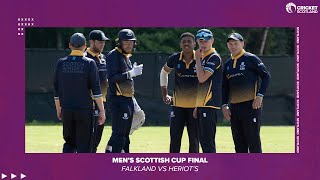 CS Mens Scottish Cup  FINAL  Falkland v Heriots [upl. by Yelmene]