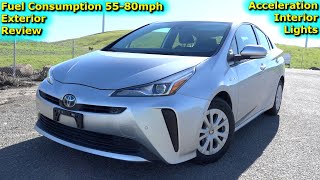 2022 Toyota Prius LE 18 Hybrid 121 HP TEST DRIVE [upl. by Anelyak]