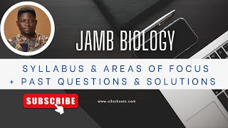 2025 JAMB Biology Syllabus amp Areas of Concentration [upl. by Mcgray]