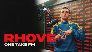 Intervista a Rhove  One Take FM S3E11 [upl. by Etnomal163]