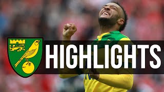 PLAYOFF FINAL HIGHLIGHTS Norwich City 20 Middlesbrough [upl. by Drofkcor]