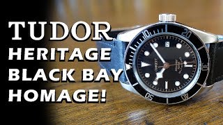 Corgeut 41mm Automatic Dive Watch Review  Tudor Heritage Black Bay Homage  Perth WAtch 94 [upl. by Henn196]