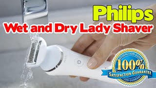 Philips SatinShave Advanced Wet and Dry Rechargeable Lady Shaver [upl. by Margot971]