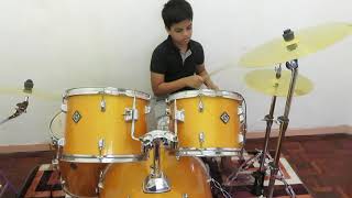 Oruvanoruvan mudhalali song drum cover  MuthuMovie Acknowledgement  AR Rahman [upl. by Aicilav]