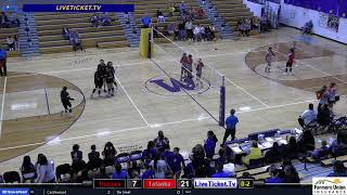 3 Pine Ridge Lady Thorpes vs 2 Lakota Tech Lady Tatanka Region 7A Semi Final VB [upl. by Aivatnahs]