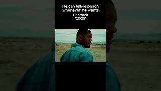 He can leave prison whenever he wants sony willsmith hancock superhero superman marvel dc [upl. by Akinod]