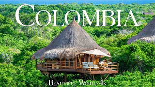 Colombia 4K Amazing Aerial Film  Peaceful Piano Music  Natural Landscape [upl. by Silberman]