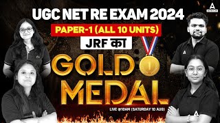 UGC NET Paper 1 Marathon Class 2024  UGC NET Paper 1All 10 Units By UGC NET Adda247 Team🔥 [upl. by Harriette]