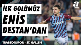 Gol Enis Destan  Trabzonspor 11 St Gallen  UEFA Konferans Ligi PlayOff Turu Rövanş Maçı [upl. by Ennairam]