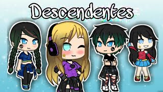 Descendentes1 O começo Gacha life [upl. by Clarita]