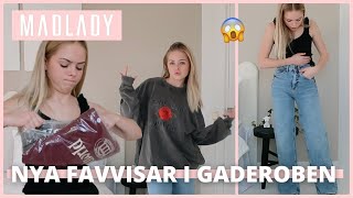 NYA FAVORIT JEANS 🦦 MADLADY HAUL [upl. by Ethe]