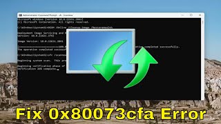 Fix 0x80073cfa Error When Uninstalling Apps on Windows Guide [upl. by Juana326]