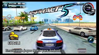 EKA2L1 Emulator Nokia para Android Asphalt 5 Symbian Belle [upl. by Childs]