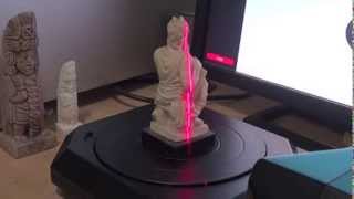 Makerbot digitizer in action [upl. by Sibyl]