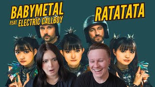 DANCE METAL Babymetal feat Electric Callboy  quotRATATATAquot REACTION [upl. by Annayrb]