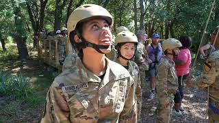 High School Cadets Train at Fort Cavazos [upl. by Nauqe]