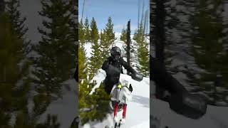 Snowbiking in Montana with SnowBike Nation [upl. by Gnanmos]