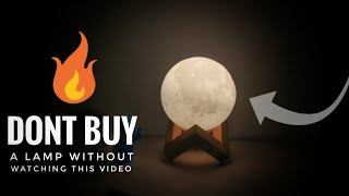 Must Watch Moon Lamp Unboxing And Review 🔥  Best Lamp For Youtubers [upl. by Ahsienahs692]