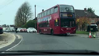 Driving Beaconsfield to John Lewis High WycombeUK [upl. by Allesor]