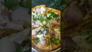 Roti Pizza Pizza Recipe Homemade Pizza  Leftover Roti Pizza Recipeshorts viral pizza ytshorts [upl. by Eniala384]