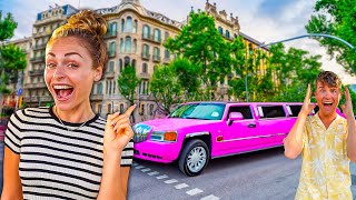 OVERRASKER Mika med en PINK LIMOUSINE [upl. by Eissalc]