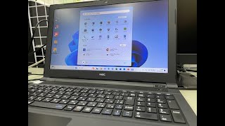 起動、動作サクサク NEC ノートパソコン VRT25F4 Win11にてリカバリー [upl. by Asilak]