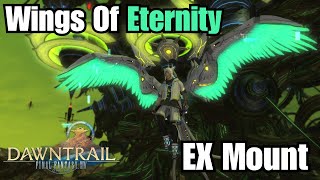 FFXIV Mounts Wings of Eternity [upl. by Tannenbaum948]