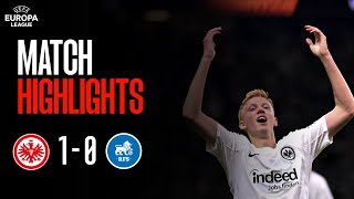 Frankfurt gegen RFS 4  1  HIGHLIGHTS amp GOALS  Europa League 202425 [upl. by Ardnala]