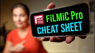 Filmic Pro Settings Cheat Sheet for Beginners  Save these presets [upl. by Ruyle931]