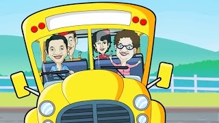 Wheels On The Bus Go Round And Round  Nursery Rhymes For Children  SRGMs [upl. by Leahcim]