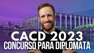 Concurso para diplomata edital resumido CACD 2023 [upl. by Newol]