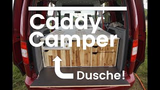 VW CADDY CAMPER AUSBAU [upl. by O'Grady]