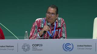 USCAN Indigenous Perspective About Likely COP Outcomes COP29 side event [upl. by Jehoash]