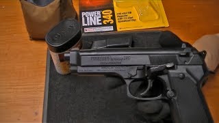 Daisy Powerline 340 BB Gun  First Shoot [upl. by Isborne145]