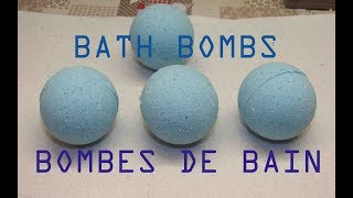 Comment fabriquer des BOMBES DE BAIN moussantes [upl. by Acirred]