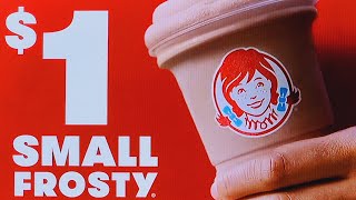 WENDYS COMMERCIAL 2024  WENDYS FROSTY ONLY 1 YOU WONT BELIEVE THE ONE amp ONLY FROSTY IS A BUCK [upl. by Einattirb]