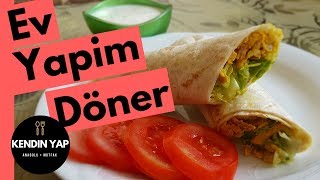 Evde Sağlıklı Döner Nasıl Yapılır  Kendin Yap Anadolu Mutfak [upl. by Enilemme757]