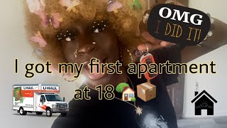 Moving into my first apartment AT 18 TOUR [upl. by Aleibarg536]