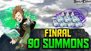 Black Clover M 90 SUMMONS Finral SSR Armonia  BlackCloverMobile [upl. by Martie39]