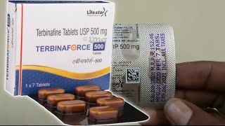 terbinaforce 500 mg tablet uses  price  composition  dose  side effects  precautions  in hindi [upl. by Asiluy]