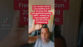 Cpn numbers tradelines paystubs offerletters cpn apartment package  credit repair 2022132218 [upl. by Odlamur]