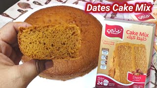 Date cake recipe  Moist Dates Cake Zidnee Ultra Soft Cake Mix Recipe  Zidnee Dates cake mix [upl. by Aihsenyt]