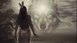 Native American FLUTE and the Sound of the WOLF Callquot [upl. by Iniffit]