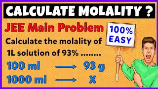 How to Calculate Molality [upl. by Waylon18]