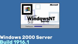 Windows NT 502000 server beta 3 build 1916 [upl. by Enimasaj743]