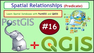 How to Handel Spatial Relationships of GIS Objects in PostGIS  PostgreSQL  16  GISSchools [upl. by Trembly710]