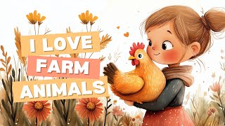 LETS VISIT THE FARM A Fun Childrens Song About Farm Animals  Sing Along [upl. by Iorio]