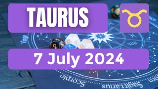 Taurus horoscope  Taurus Horoscope for Today 7 July 2024 [upl. by Singer]